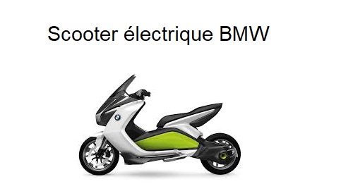 Scooter électrique bmw 